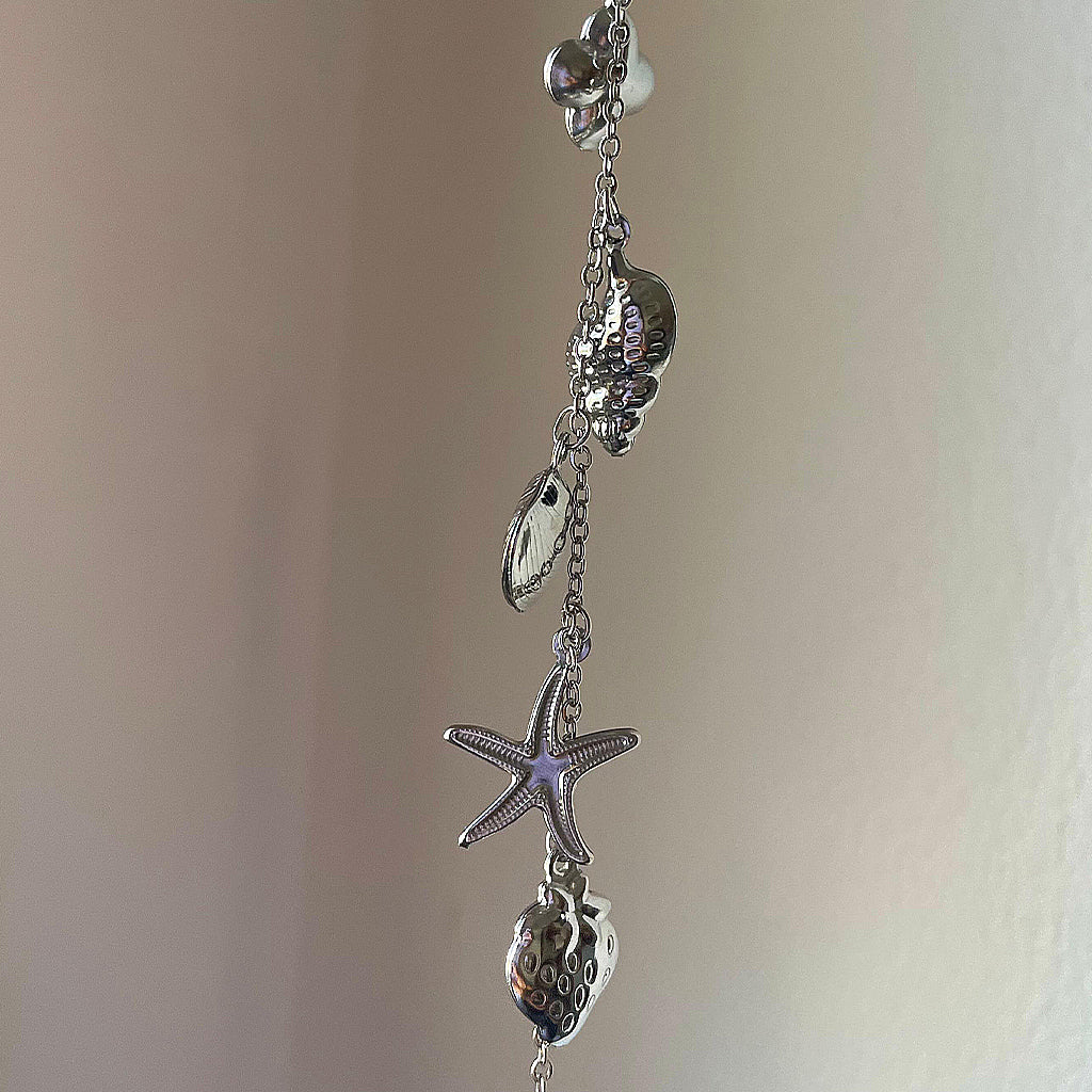 Silver Tide - Pulsera de acero inoxidable
