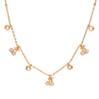 Mini Cherries 18K – Collar con Dijes de Cereza Baño de Oro