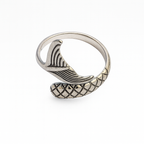 Mermaid of the Sea – Anillo Cola de Sirena en Acero Inoxidable